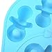 Pack of 3 X Pacifier silicone mold Baby Shower Ice Cube Chocolate Soap Tray Party Maker Baking (Ships From USA)