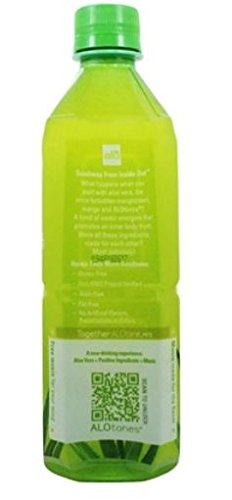 ALO - Original Aloe Drink Allure Aloe + Mangosteen + Mango - 16.9 oz. (Pack of 6)