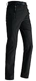 Lanbaosi Women's Sport Warm Trekking Fleece Inside Softshell Pants