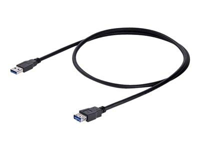 1 Metre USB 2.0 A Male to A Female Extension Lead for Printers, Scanners and Other USB Devices by Dragon Trading