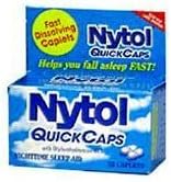 Nytol Quickcaps, Regular, 16 Caplets, (Pack of 2) by Nytol