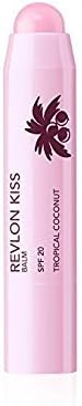 Rev Kiss Balm 10 Trpcl Cc Size .09 O Revlon Kiss Balm 10 Tropical Coconut 0.09oz