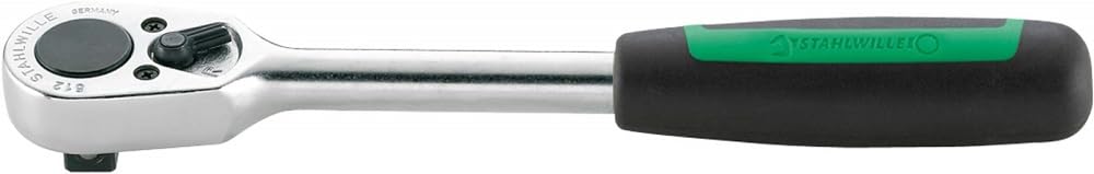 Stahlwille 512-2K "512" Reversible Ratchet, Silver/Black, 266 mm