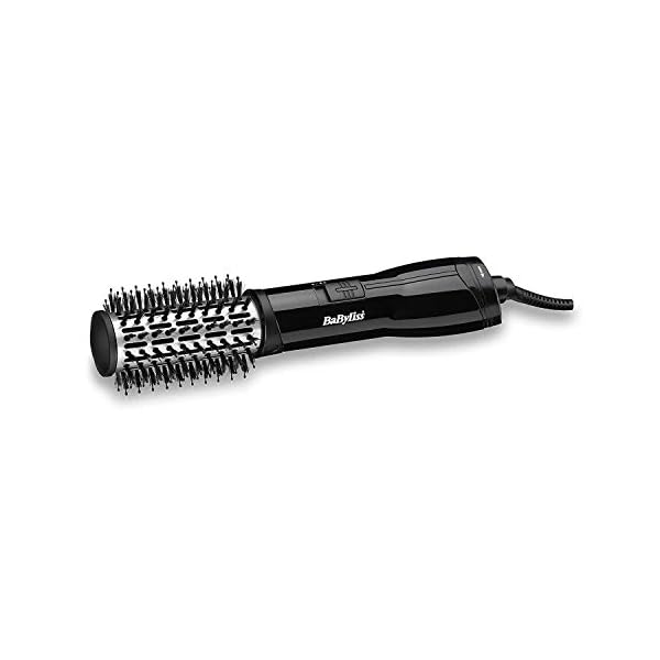 BaByliss-Flawless-Volume-Hot-Air-Styler BaByliss Flawless Volume Hot Air Brush, Ionic, Dry and Style, 38mm Titanium-ceramic barrel