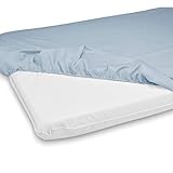 Cradle Mattress and Sheet Combo,Color: Light