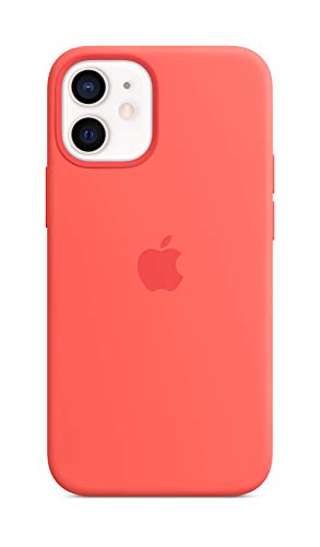 Apple iPhone 12 mini Silicone Case with MagSafe - Pink Citrus at Amazon