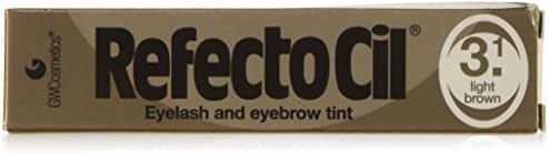 Refectocil Cream Hair Dye - Light Brown (.5 oz.) by RefectoCil