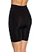 Heavenly Shapewear Women's Seamless Long Leg Slimmer, Black, Medium