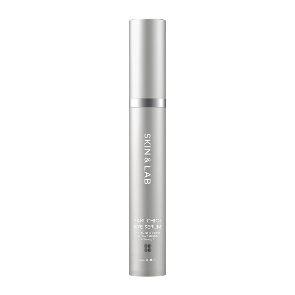 View 1 of [SKIN&LAB] Bakuchiol Eye Serum with Caffeine, Roll-on Korean Under Eye Serum, Anti-Aging Wrinkle Care for Fine Lines, vegan, cruelty-free (0.5 Fl Oz)pack of 2 