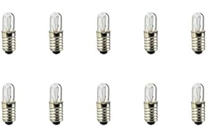 CEC Industries #8669 Bulbs, 1.35 V, 0.08 W, E5.5 Base, T-1.75 shape (Box of 10)
