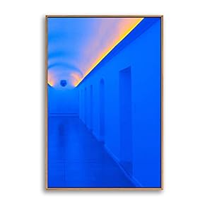 Framed Canvas Wall Art for Living Room, Bedroom Colorful Corridor Canvas Prints for Modern Home Decoration Ready to Hang - 16"x24" inches