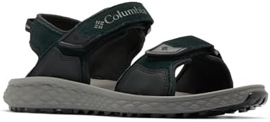 Konos Hiker - Sandalias deportivas y de exterior con 2 correas para hombre, Titanio negro II, 42 EU