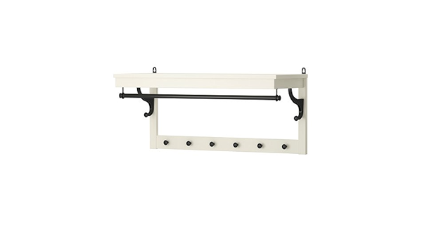 Ikea HEMNES - Sombrero Estante, Blanco - 85 cm : Amazon.es ...
