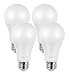 Amazing power 100W Equivalent Light Bulbs, 12W E27 LED Bulbs Medium Screw Base Bulbs Non-Dimmable Daylight White 4-Pack