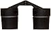 SOSS - 103CUS19 103 Zinc Invisible Hinge with Holes for Wood or Metal Applications, Mortise Mounting, Black E-Coat Exterior Finish (Pack of 2)