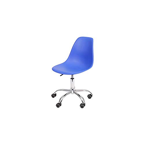 CADEIRA DE JANTAR EAMES EIFFEL AZUL ESCURA 1102 OR DESIGN
