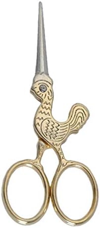 Classic European Scissors for Cross Stitching and DIY Sewing