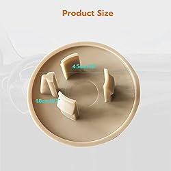 2pcs Armrest Cover Cap for 07-19 Chevy Tahoe