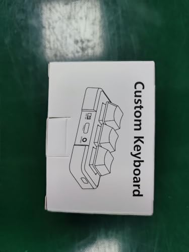 PCsensor 3 Key Mini Keypad Wireless USB 2 in 1 Mechanical Gaming Macro Keyboard Customized Programmable OSU Keypad with RGB Led for PC Gaming OSU Office Work HID