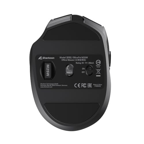 Sharkoon OfficePal M25W Schwarz 2