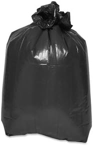 Wholesale CASE of 5 - Special Buy Flat Bottom Trash Bags-Trash Container Liners, 43"x47", 2mil, LD, 100/CT, Black
