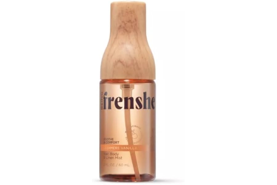 Being Frenshe Cashmere Vanilla Mini Hair, Body and Linen Mist, 2 Fluid Ounces