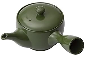 TOKYO MATCHA SELECTION - Japanese Standard Kyusu Teapot : 3 Color (280cc/ml) with Stainless Steel net [Standard Ship by SAL: 