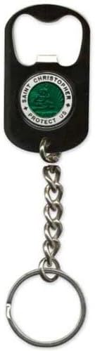 Get Back Designs St. Christopher BOTTLE OPENER KEYCHAIN