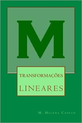 Transformacoes Lineares Algebra Linear 9781540336637 - 