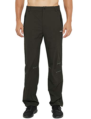 men's travel pants with zipper pockets