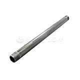 Everflow Supplies PCGL3460 60" Long Pre-Cut Galvanized Pipe with 3/4" Nominal Size Diameter