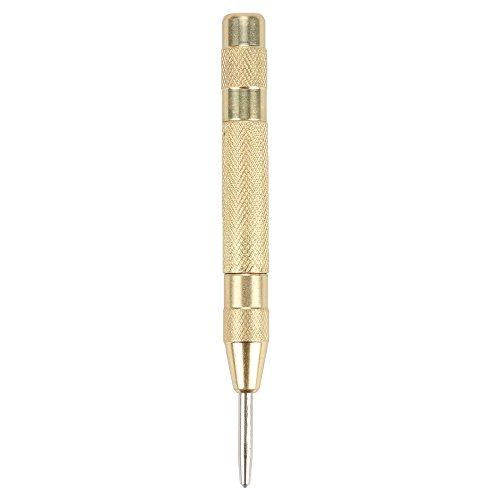Breynet Countersink Drill Bit Set For Wood Quick Change Bit & Automatic Spring Loaded Center Punch & Door Self-centering Hinge Core Tapper Drill Bit Set Hole Puncher Woodworking Tool