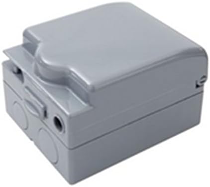 Outdoor Exterior 1 Gang IP55 Outdoor Weatherproof Waterproof Empty Enclosure Box Garden RCD Wall Socket outdoor power applications