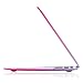 TXEsign Fade to White Matte Carrying Hard Shell Case for MacBook Air 13.3” A1466 & A1369 (Hot Pink)