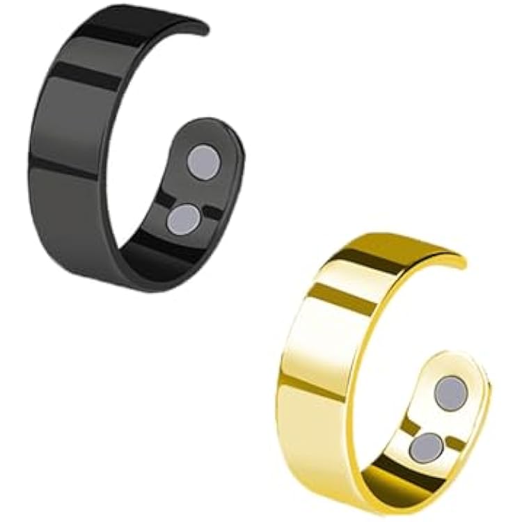 Bague Magnétique Pour Maigrir Femme Bague Magnétique Détox Lymphatique - Ouverture Réglable Cuivre - Perte Poids Homme Femme Anneau Minceur Réglable