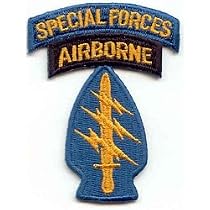 Amazon Com Army Patches Special Forces With Airborne Tab 3 X 2 Shoulder Patch One Piece Automotive