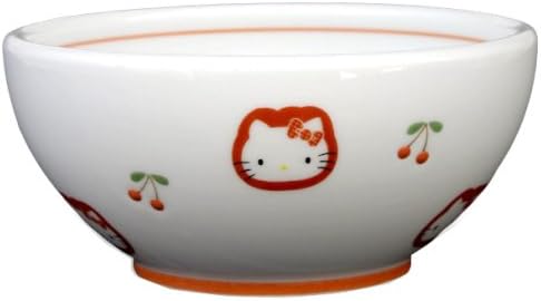 RAO3ZRanchant Bowl, Multi, Diameter 4.7 x 2.2 inches (11.9 x 5.5 cm), Hello Kitty Cherry, Arita Ware Made in Japan