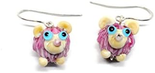 Pygmy puff Harry Potter inspired earrings (Handmade. Every item unique)