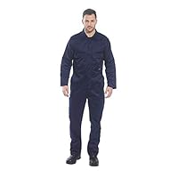 Portwest Regular Fit Euro Work Coverall Navy, 5X -Large