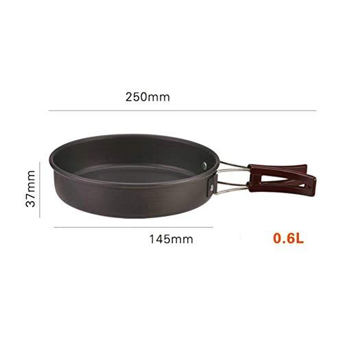 Bulin 13-Piece Lightweight Camping Cookware Set - Nonstick Pots, Pan, Kettle & Bowls For Backpacking