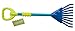 Ideal Kid's Garden Party Rake, Colors may vary