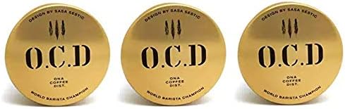 Rhinoware OCD2.0 ONA Coffee Distributor, Gold (Thrее Расk)