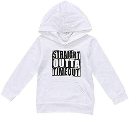 Baby Sweatshirts, Toddler Boys Hooded Infant Letter Blouse Hoodies Tops Blouse
