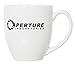 Aperture Laboratories - 15oz Deluxe Double-Sided Bistro Coffee Tea Mug (White)