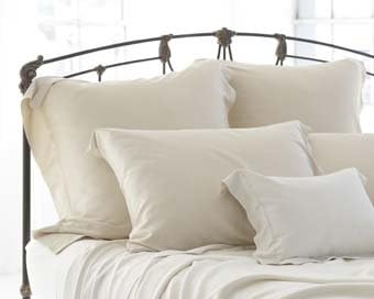 SDH Legna Classic Sheets- 100% Italian Wood Fiber, King Duvet Cover, Cloud