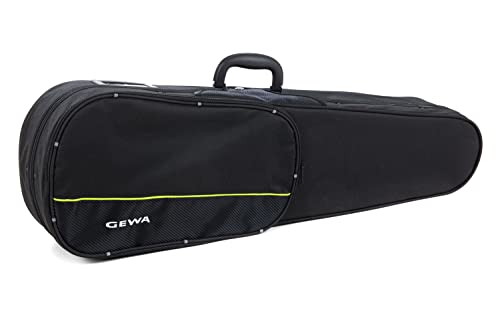 GEWA Form Shaped Violin Case Aspirante 1/4, black, padded suspension system, water-repellent