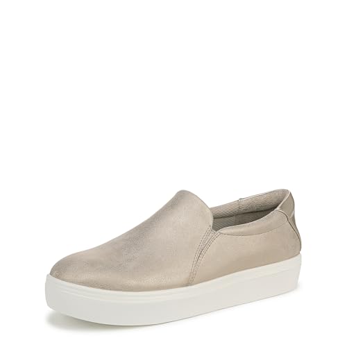 Dr. Scholl's Women's Madison Cloud Sneaker Light Gold Smooth 8 W