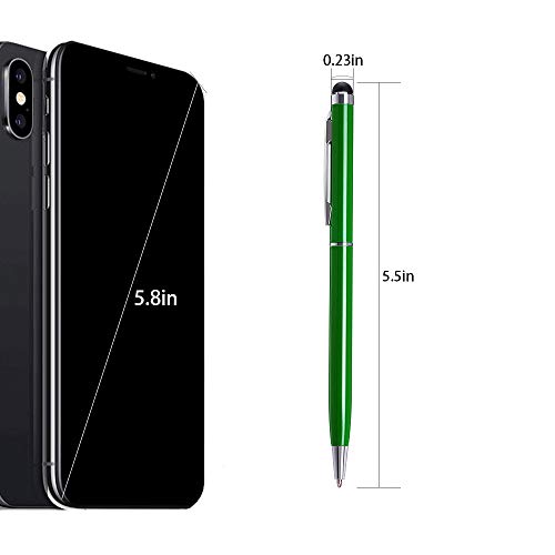 image for Stylus Pens for Touch Screens, Briout 2 in 1 Capacitive Stylus Pack of