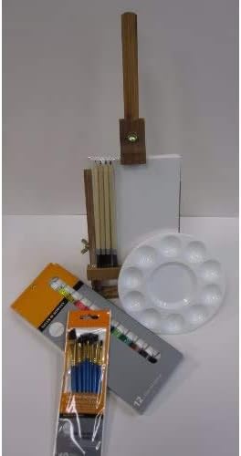 Daler-Rowney Simply Acrylic Creative Easel Set, Assorted Colours, Multi-Surface, For Entry-Level Artists & Hobbyists - Image 3