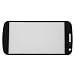 LCD Screen Front Glass Lens for Samsung Galaxy Nexus I9250 Black